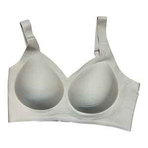 OEAK  NWT T-shirt Bra Wireless Comfortable Bra Supportive No Underwire Beige 2XL
